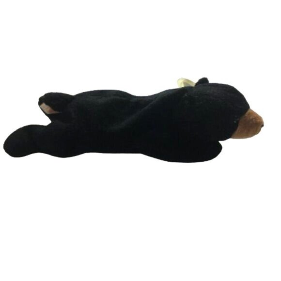 Ty Beanie Baby Rare Blackie The Black Bear Retired Swing Tag Errors 93-94 Collec - Picture 2 of 8